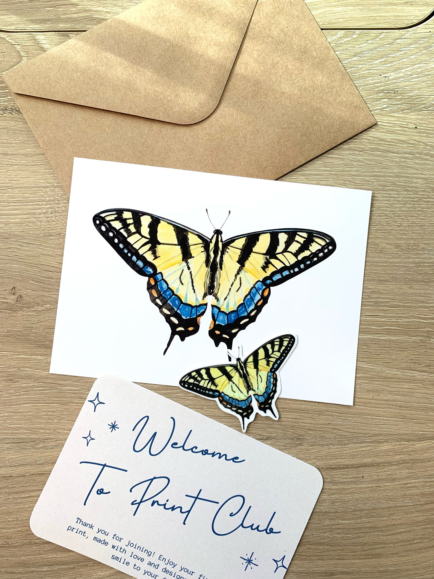 Animal Art Print Club - Snail Mail Subscription