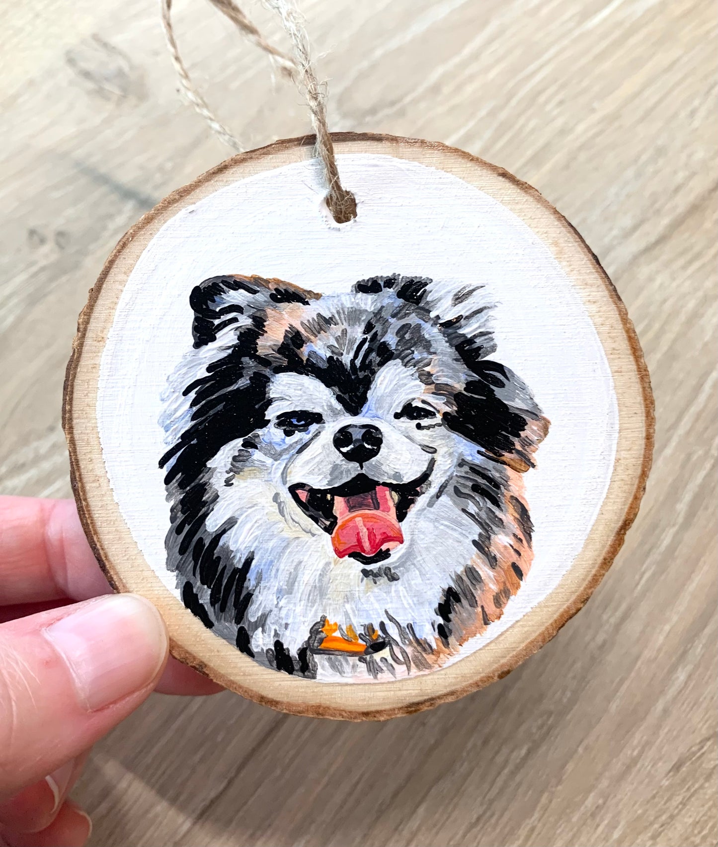 Pet Portrait Ornament