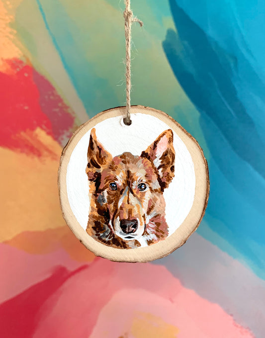 Pet Portrait Ornament
