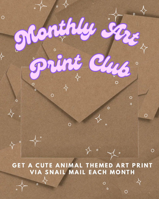 Monthly Art Print Club