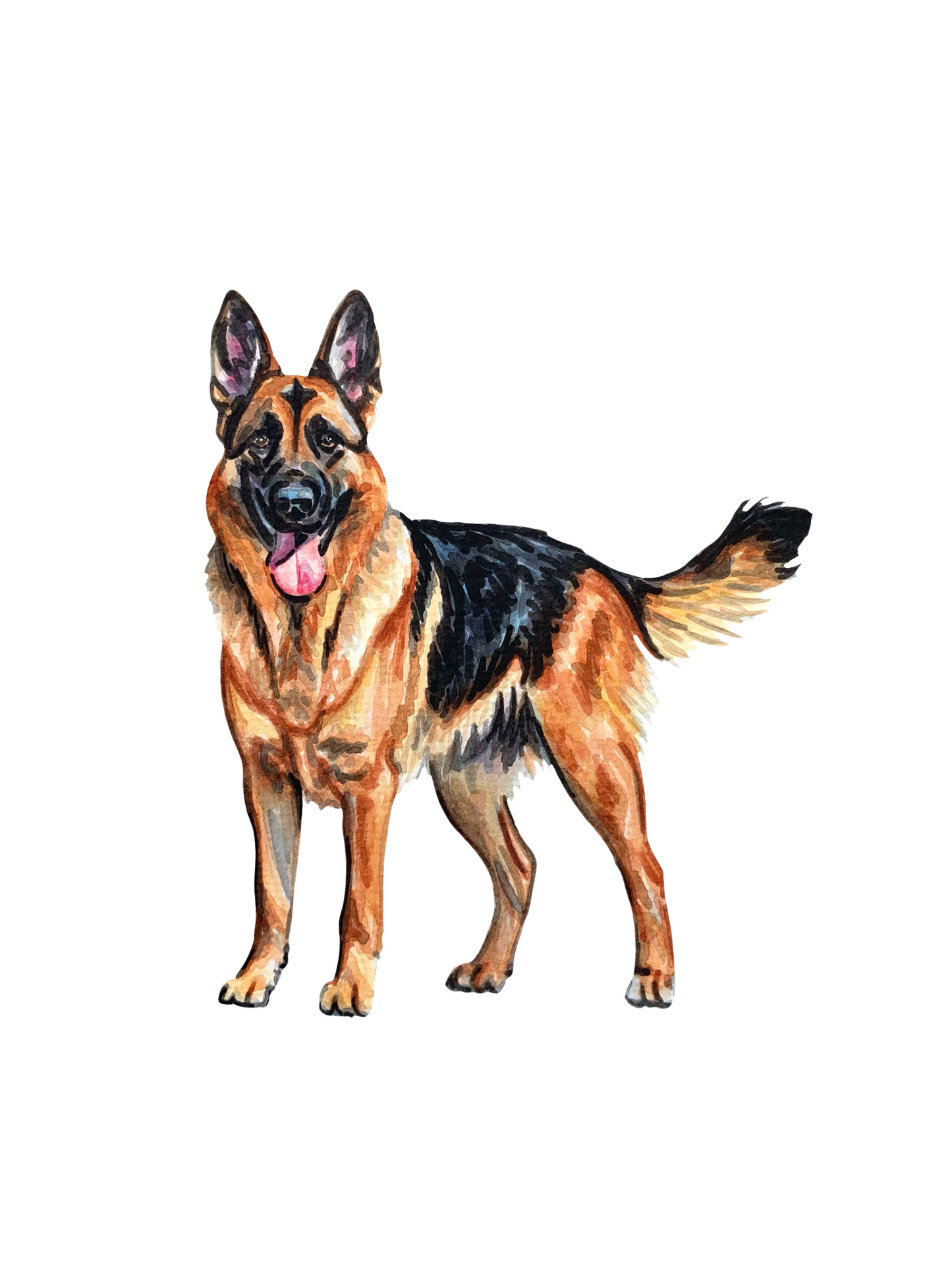 German Shepherd Sticker