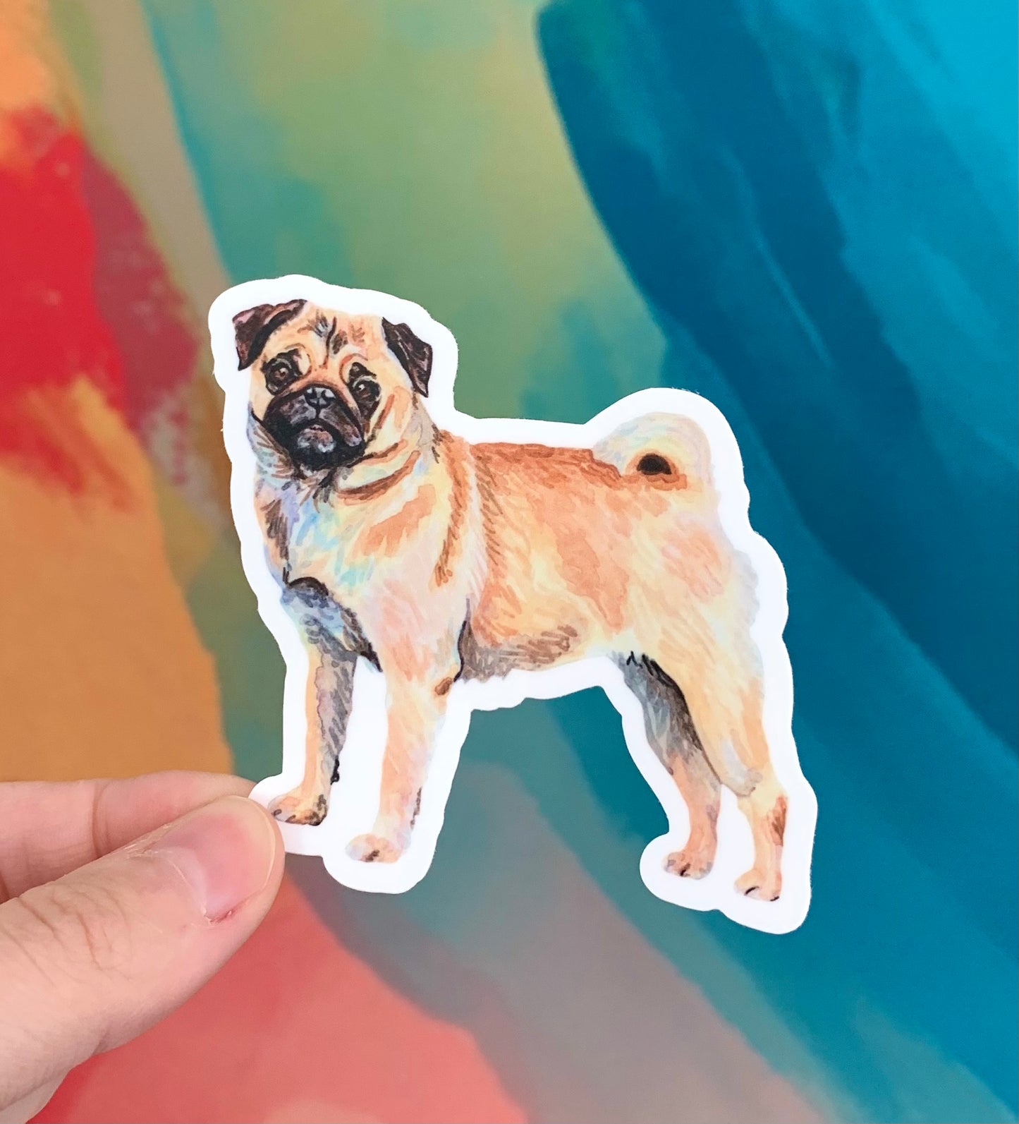 Pug Sticker