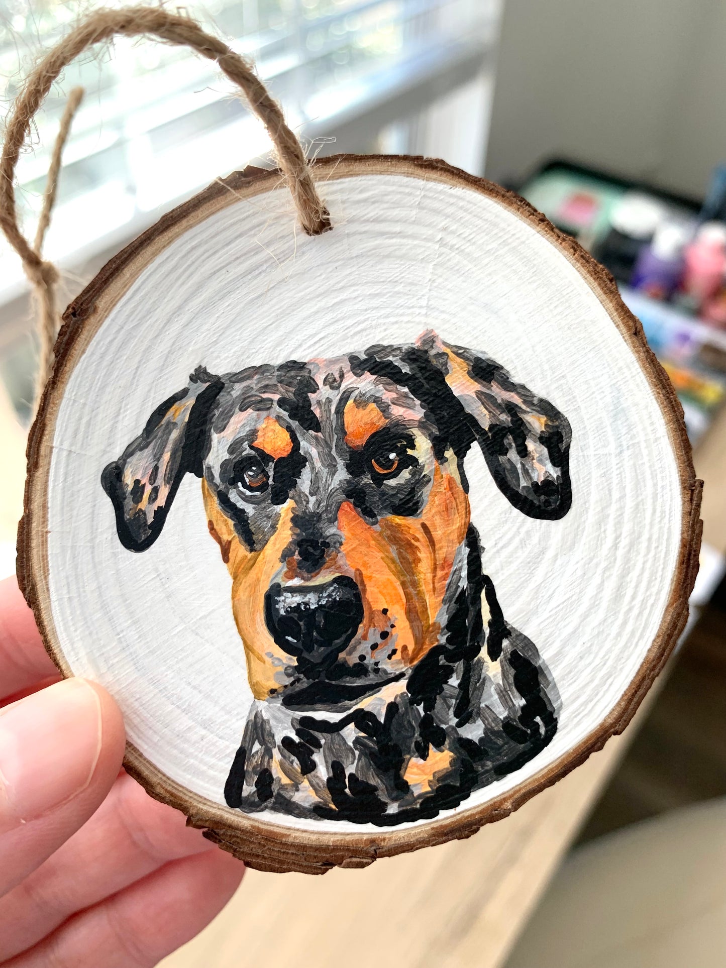 Pet Portrait Ornament