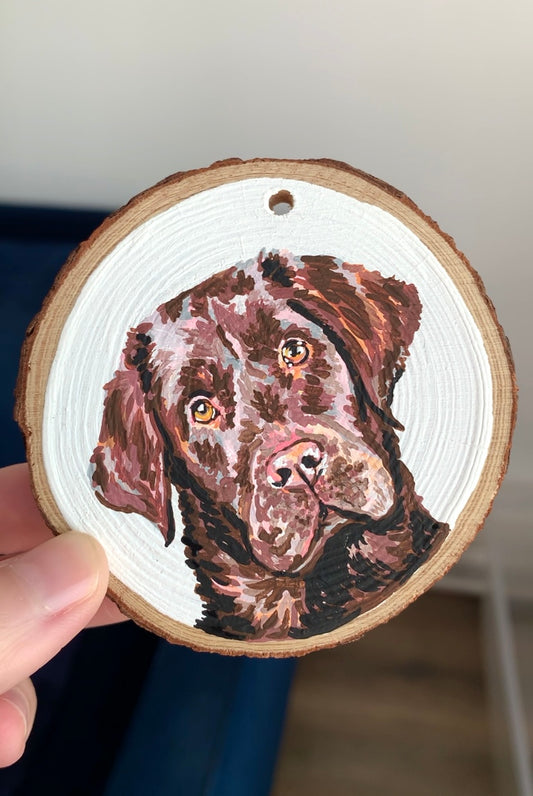 Pet Portrait Ornament