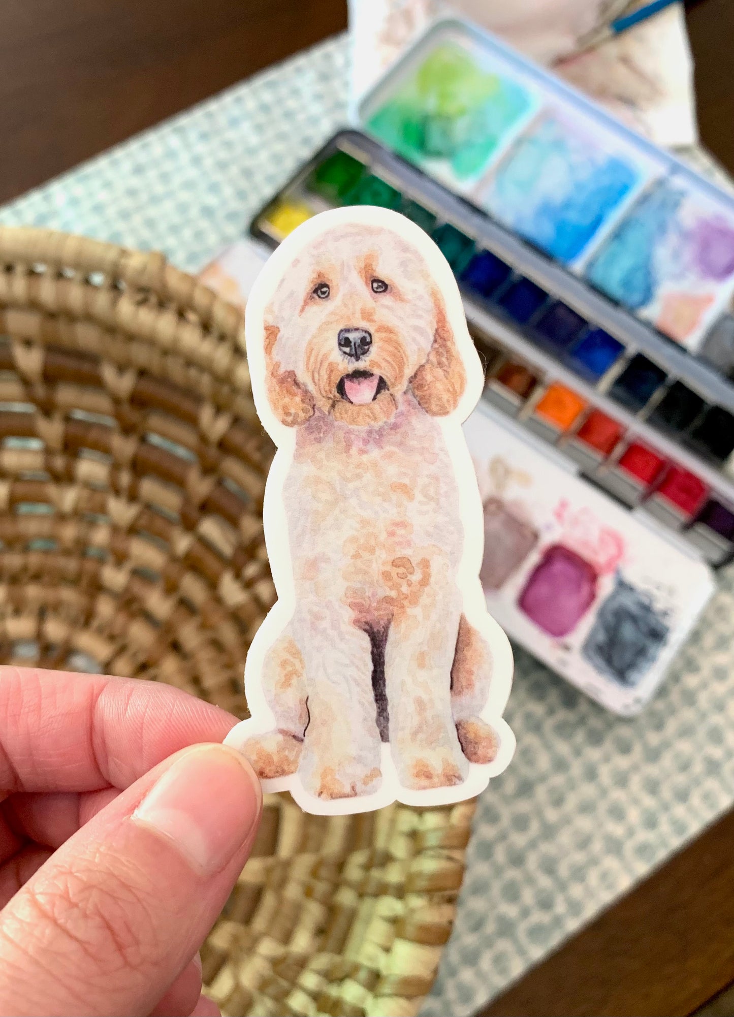 Labradoodle Sticker