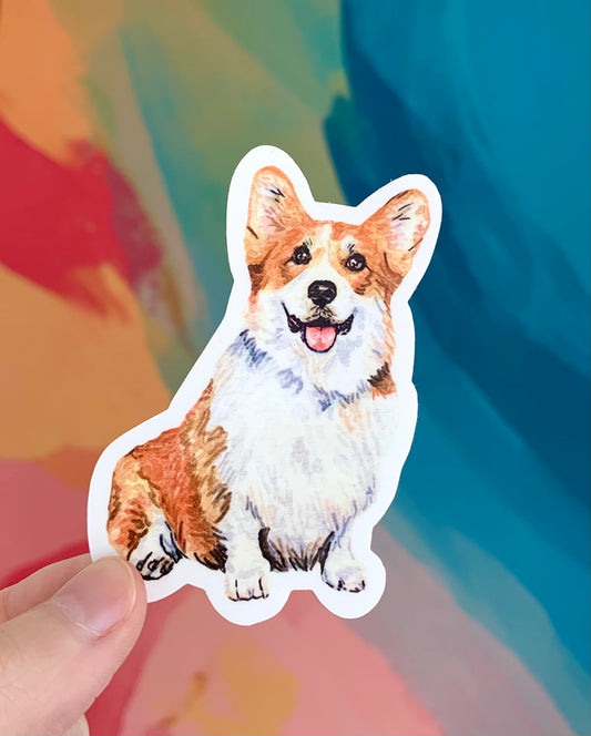 Corgi Sticker