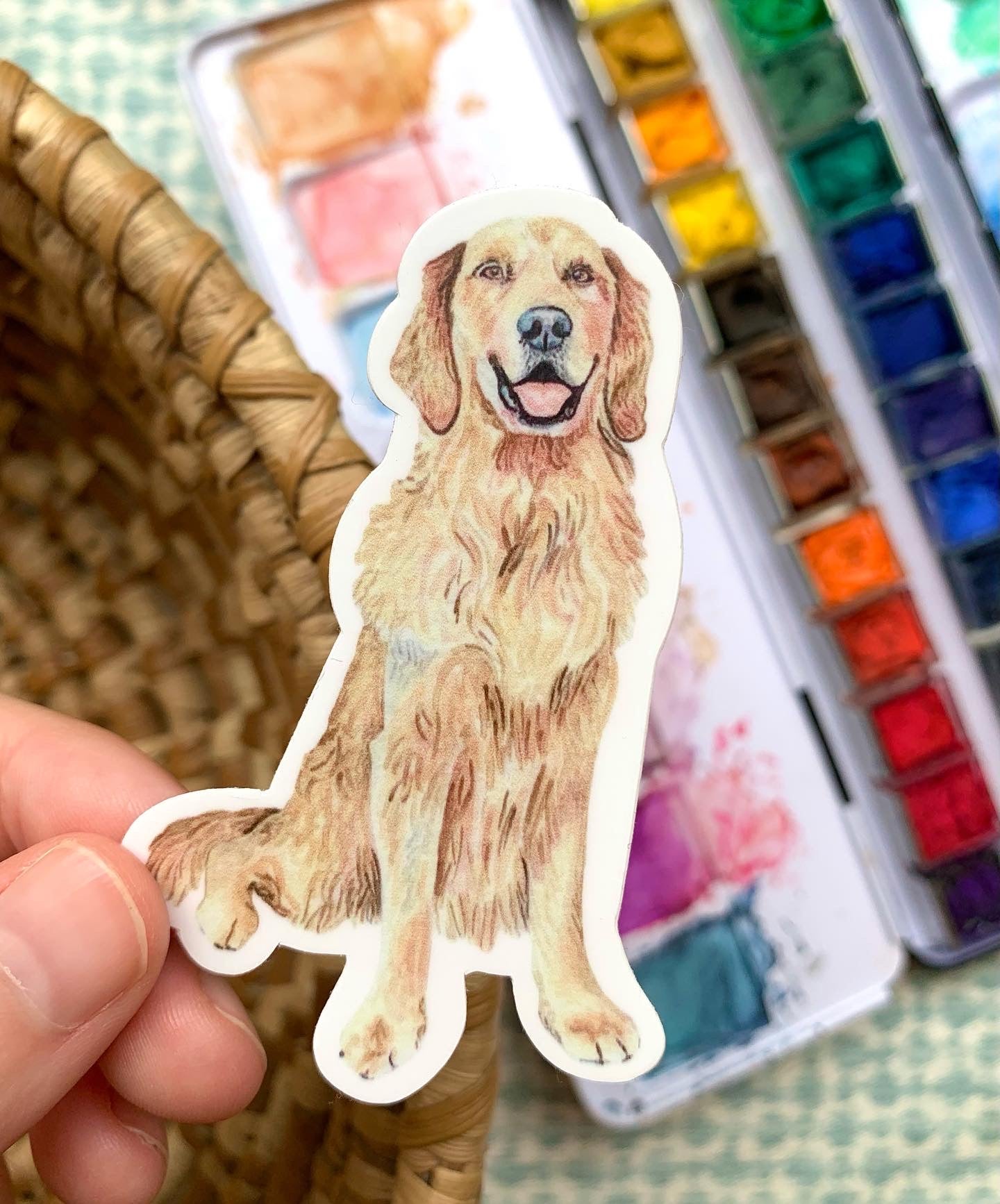 Golden Retriever Sticker